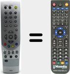Telecomando sostituto di RS501