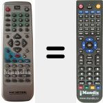 Telecomando sostituto di REMCON516