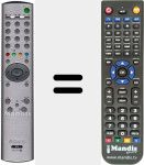 Telecomando sostituto di RM 944 (147865413)