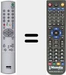 Telecomando sostituto di RM-EA 005 (147942811)