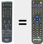 Telecomando sostituto di RM-S04A (994800914)