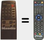 Telecomando sostituto di REMCON267