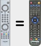 Telecomando sostituto di CT-861 (V20160103)