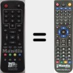 Telecomando sostituto di EasyHomeTDTflip