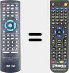 Telecomando sostituto di DVFHDM20