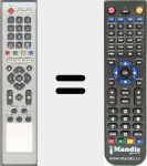 Telecomando sostituto di HF8800HD