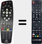 Telecomando sostituto di NOVA001