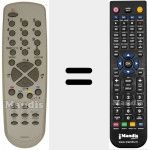 Telecomando sostituto di 076NOGE050