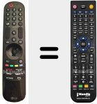 Telecomando sostituto di MR24GA (AKB76045003)