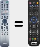 Telecomando sostituto di RMF-TX621E (100994912)