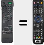 Telecomando sostituto di RM-837 (147351311)