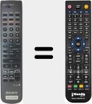 Telecomando sostituto di RM-R52 (147790111)