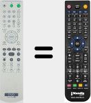 Telecomando sostituto di RMT-D175P (147917923)