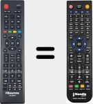 Telecomando sostituto di ER-22601B (T184849)