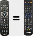 Telecomando sostituto di RC-511M (24140511)