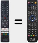 Telecomando sostituto di RC45135TR (23830419)