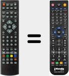 Telecomando sostituto di Blau002