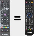 Telecomando sostituto di RC4849 (23253924)