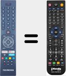 Telecomando sostituto di RC43135P (23551766)