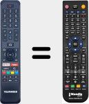 Telecomando sostituto di RC43160 (23592299)