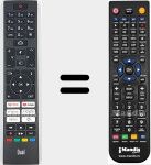 Telecomando sostituto di RC45157 (23809748)