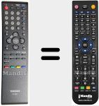 Telecomando sostituto di REMCON534