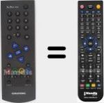 Telecomando sostituto di TELE PILOT 750C (296420621800)