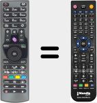 Telecomando sostituto di RC 4870 (30085964)