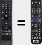 Telecomando sostituto di RC 4875 (30087730)