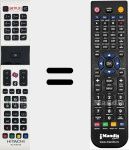 Telecomando sostituto di RCA49130 (23382430)