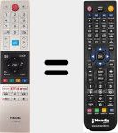 Telecomando sostituto di CT-8528 (30099677)