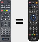 Telecomando sostituto di RMCCBU0001N (30604011CXUMC001)