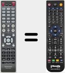 Telecomando sostituto di RC001PMND (30701025100AS)