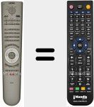 Telecomando sostituto di RC3 (3128 147 16221)