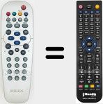 Telecomando sostituto di RC19335019/01 (313923808141)