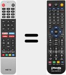 Telecomando sostituto di 32MTC6110Z