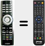 Telecomando sostituto di 40019619