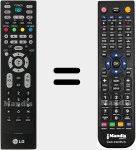 Telecomando sostituto di RC276 (6710900010G)