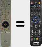Telecomando sostituto di Control 150 TV (87000060)