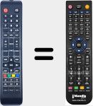 Telecomando sostituto di 40FHD725