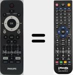 Telecomando sostituto di CRP638/01 (996510032811)