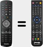 Telecomando sostituto di RC43J-01 ENGLISH (996592104463)
