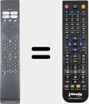 Telecomando sostituto di 398GR10BEPHNEU69HR (996592302285)