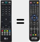 Telecomando sostituto di AKB33871401