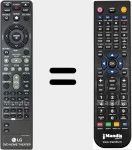 Telecomando sostituto di AKB37026853