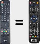 Telecomando sostituto di AKB72915217