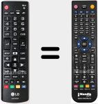 Telecomando sostituto di AKB75375609