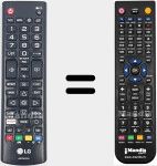 Telecomando sostituto di AKB75675321