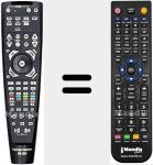 Telecomando sostituto di AVR2550
