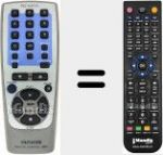Telecomando sostituto di RC-AAT 11 (U0051355U)